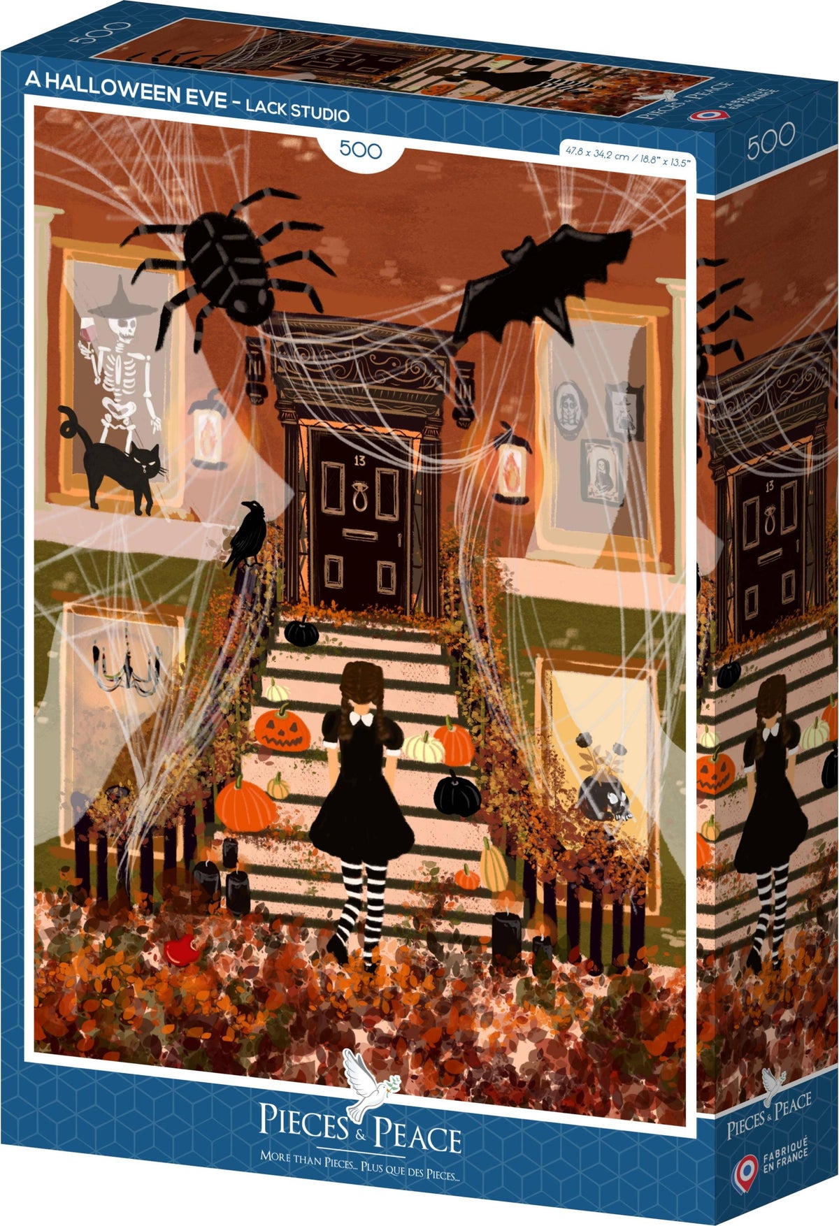Pieces & Peace: A Halloween Eve Puzzle - 500 Pieces
