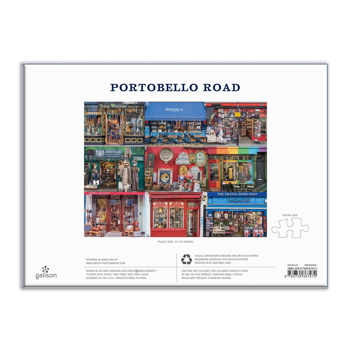 Galison Portobello Road Puzzle - 1000 Piece