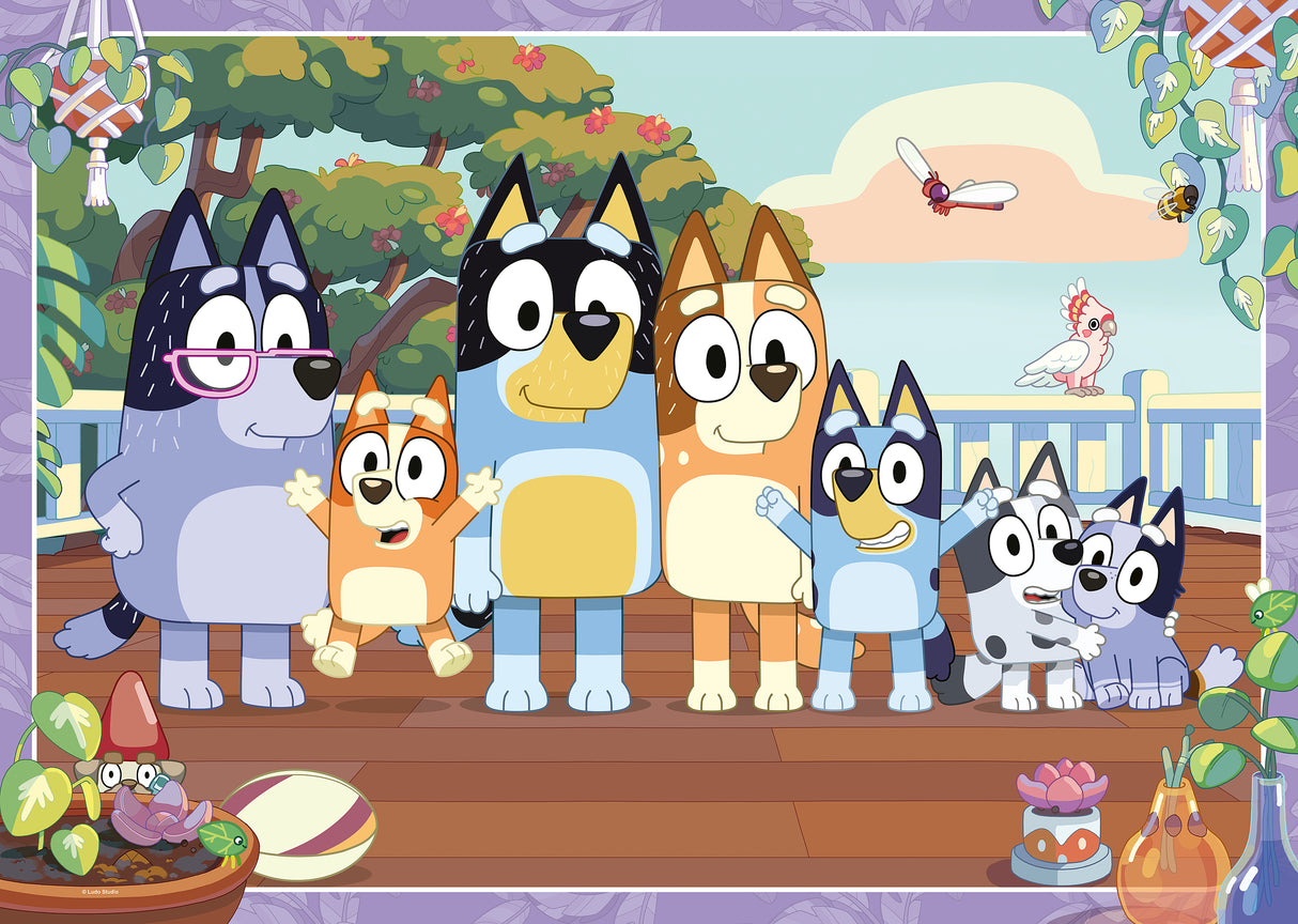 Ravensburger Bluey Family Time Giant Floor - 24 Piece