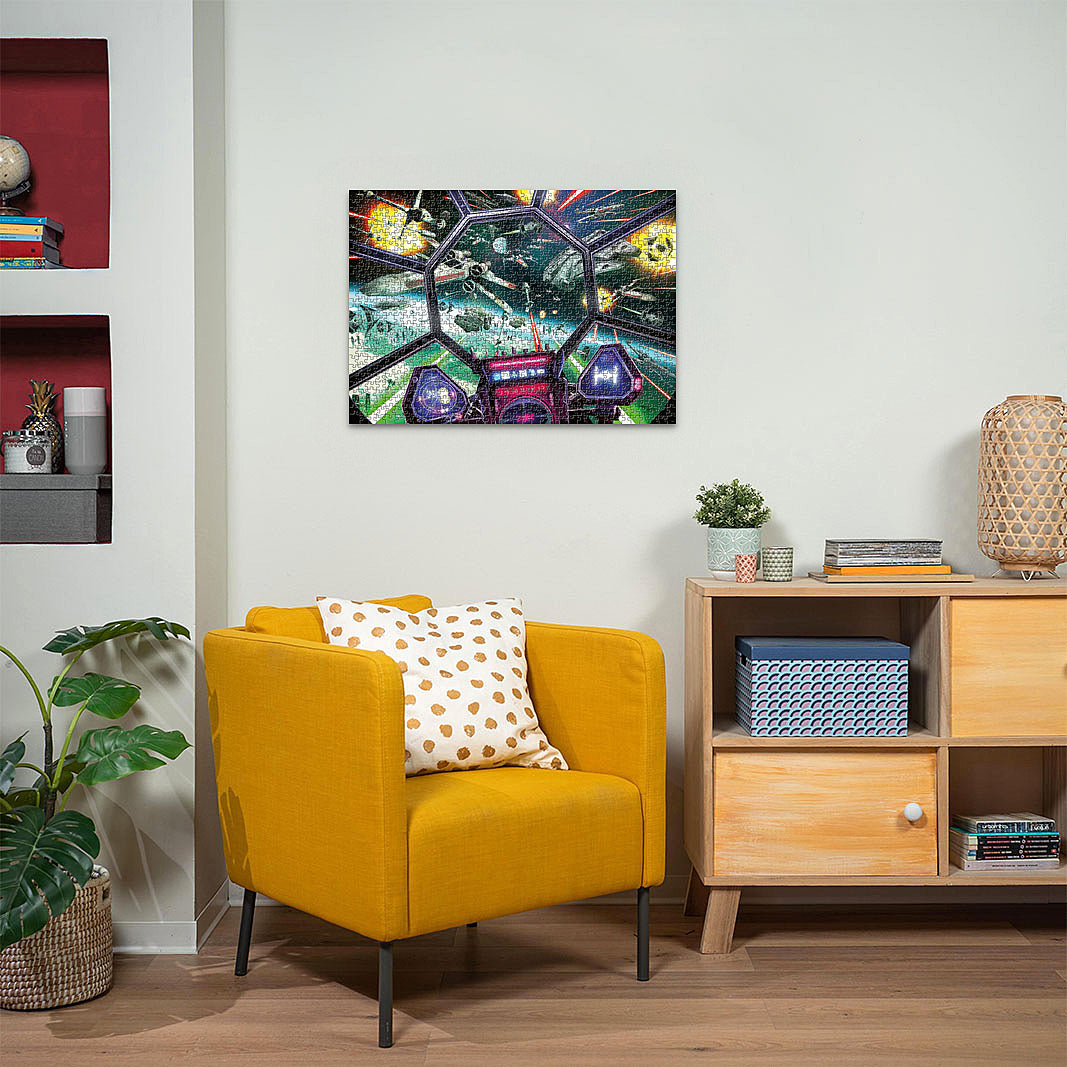 Ravensburger - Star Wars: TIE Fighter Cockpit - 1000 Piece