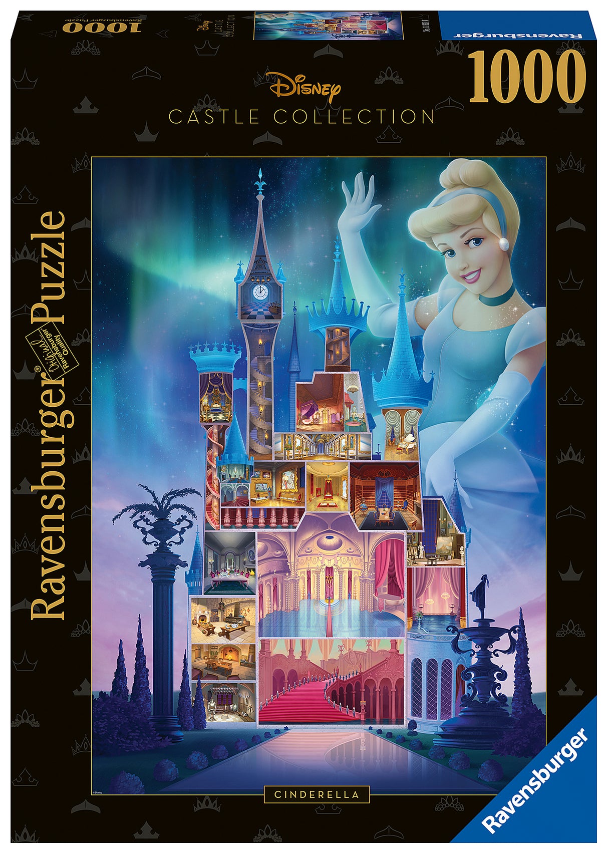 Ravensburger - Disney Castles: Cinderella - 1000 Piece