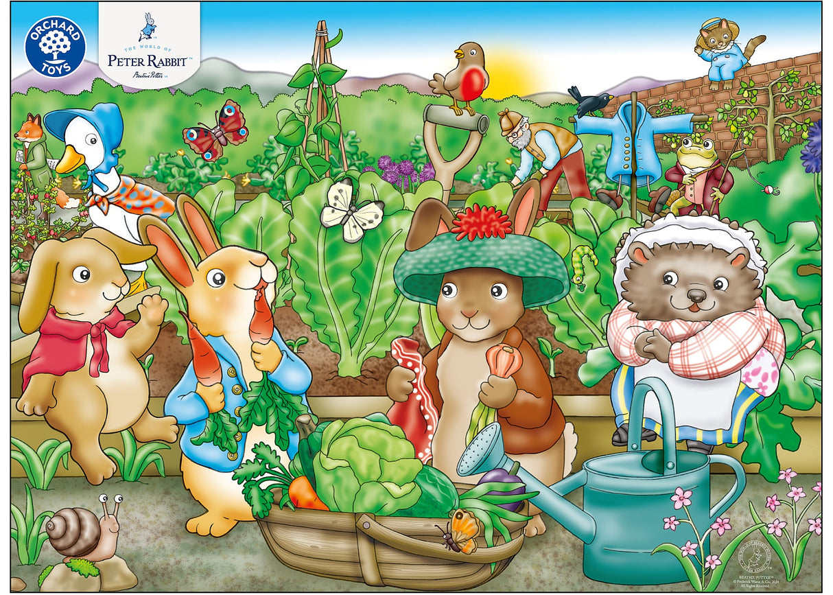 Orchard Toys: Mr McGregor's Garden - 25 Piece Puzzle