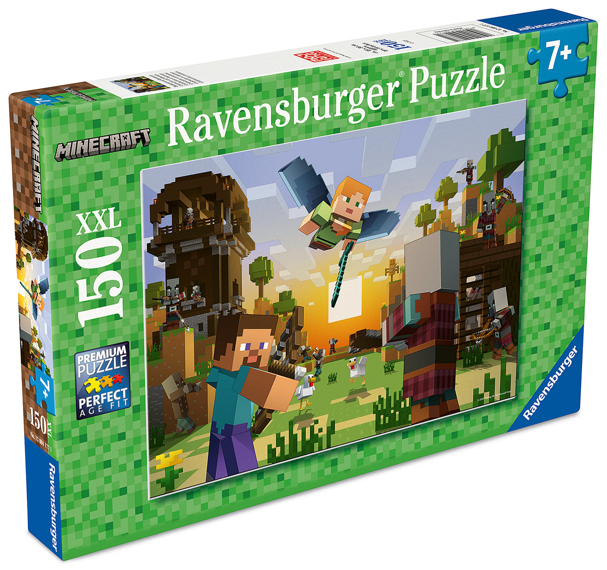 Ravensburger - Minecraft Construction and Adventure Puzzle - 150 Piece