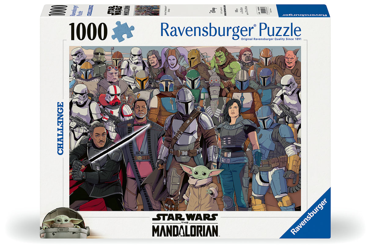 Ravensburger - Star Wars Mandolorian Challenge - 1000 Piece