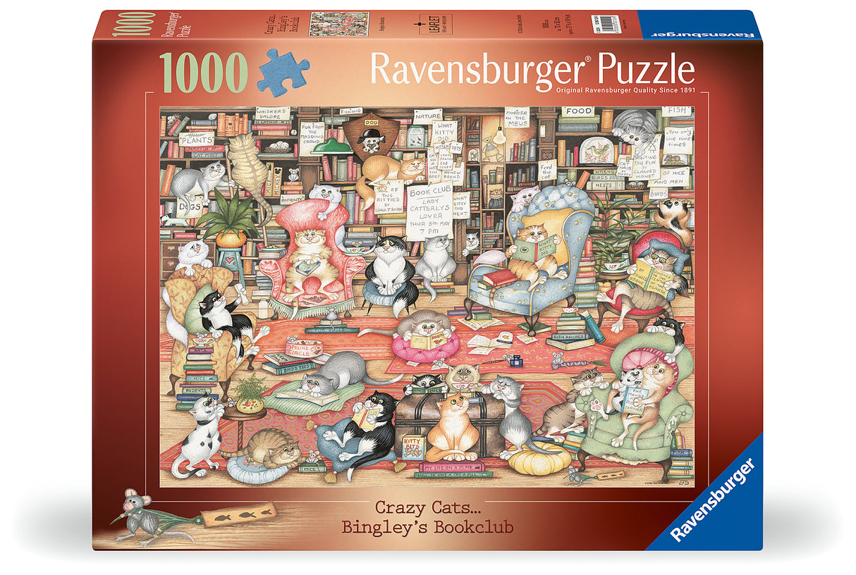 Ravensburger - Bingley's Bookclub Puzzle - 1000 Piece