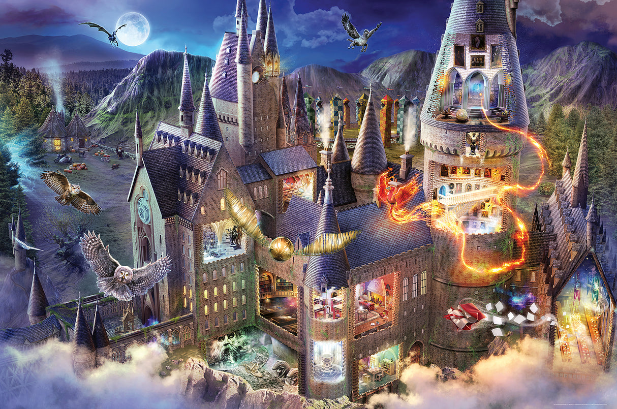 Ravensburger - Hogwarts Castle Cutaway - 3000 Piece