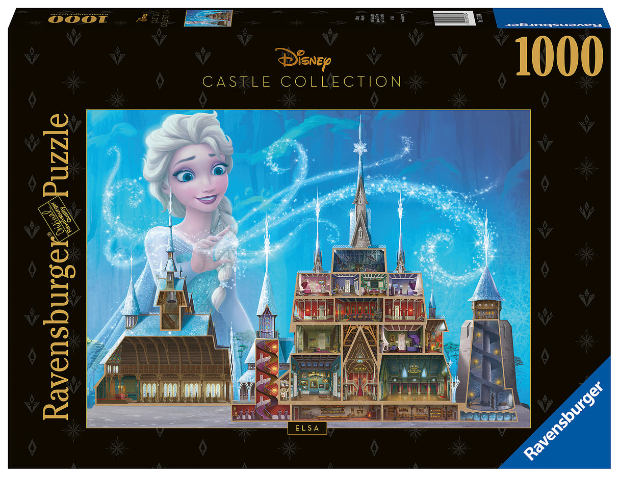 Ravensburger - Disney Castles: Elsa - 1000 Piece