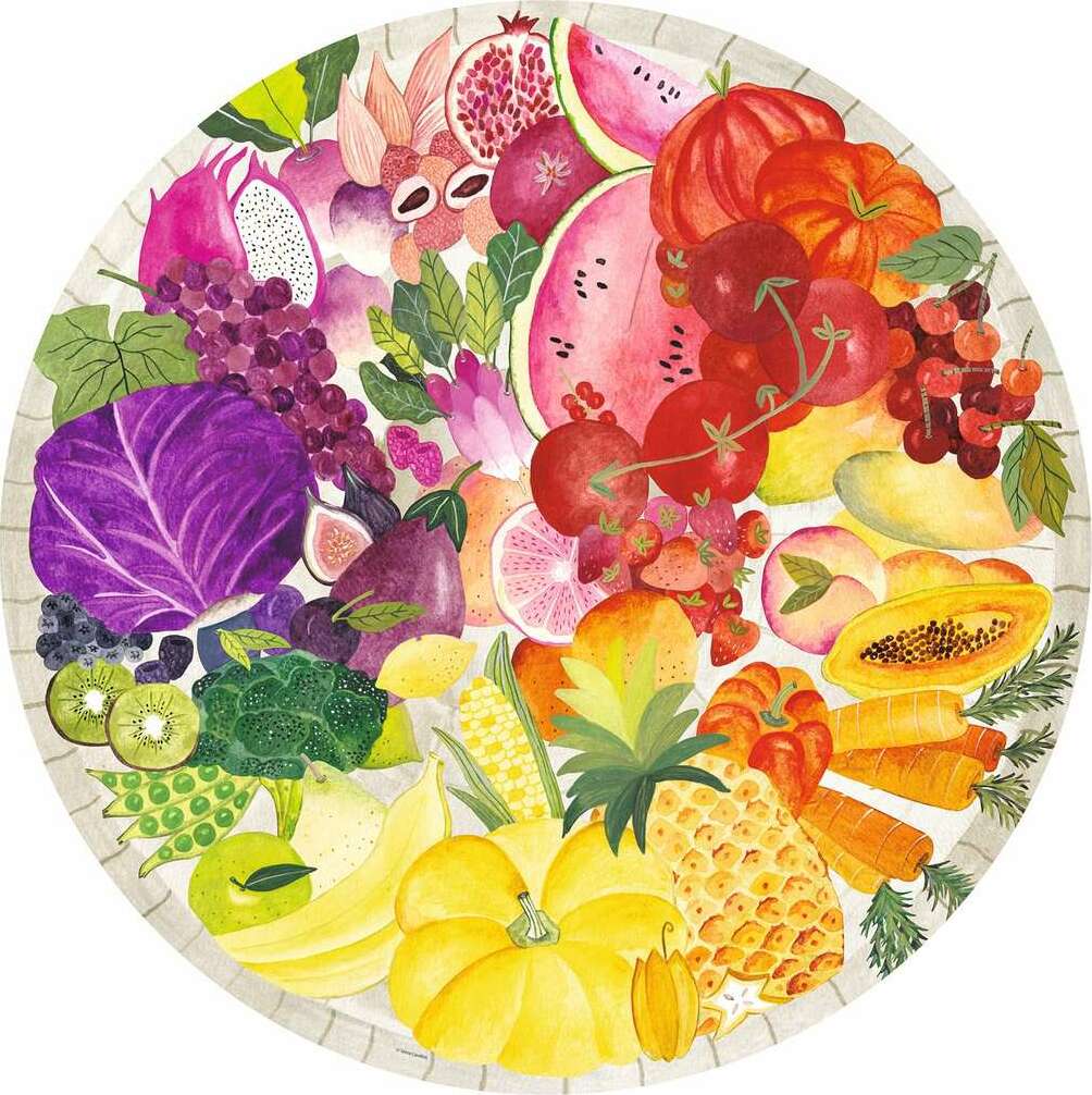 Ravensburger - Fruits & Vegetables - 500 Piece