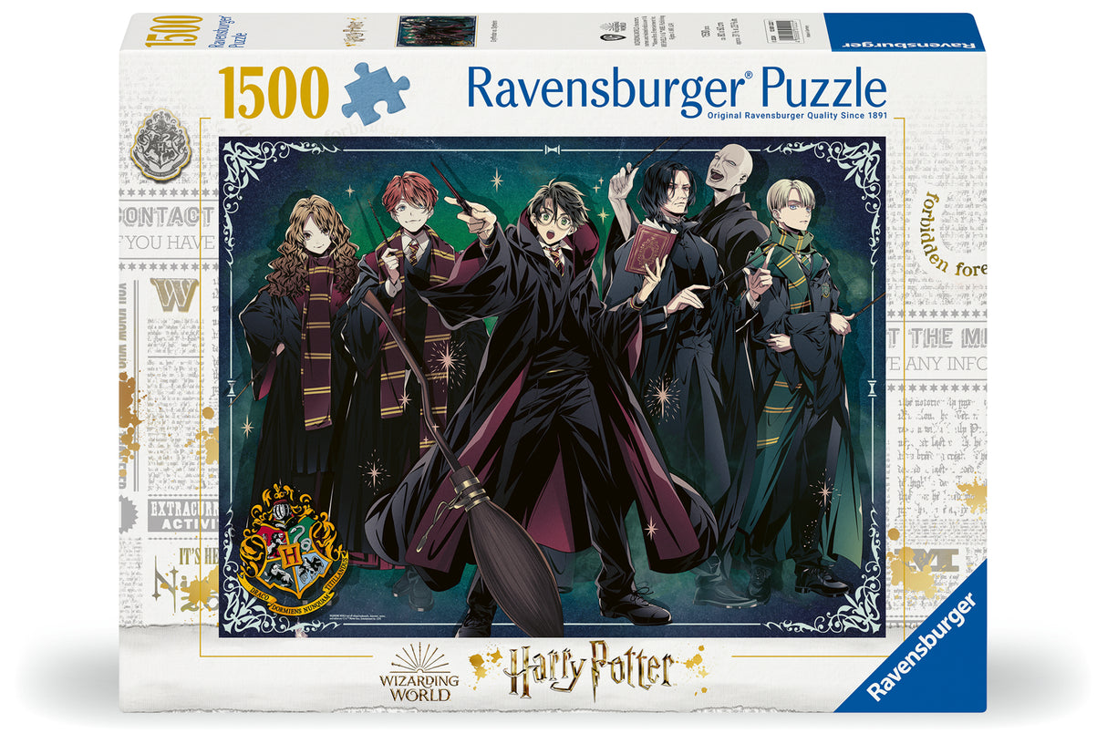 Ravensburger: Harry Potter Gryffindor vs Slytherin Puzzle - 1500 Piece
