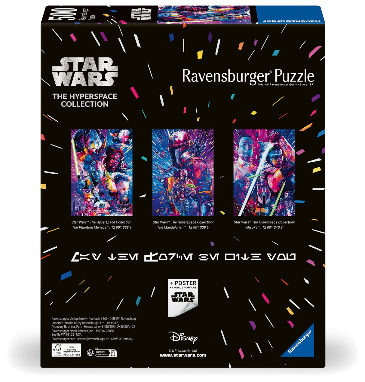 Ravensburger: Star Wars The Phantom Menace Puzzle - 500 Piece