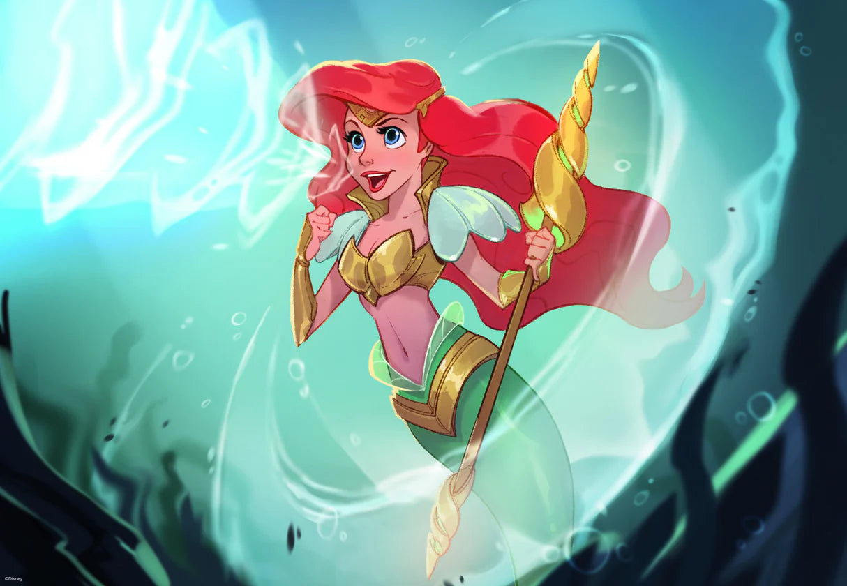Ravensburger: Disney Lorcana Ariel the Sonic Warrior Puzzle - 300 Piece