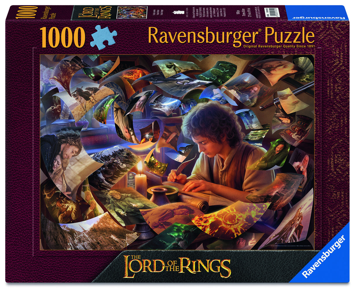 Ravensburger: The Lord of the Rings Frodo's Journey Puzzle - 1000 Piece