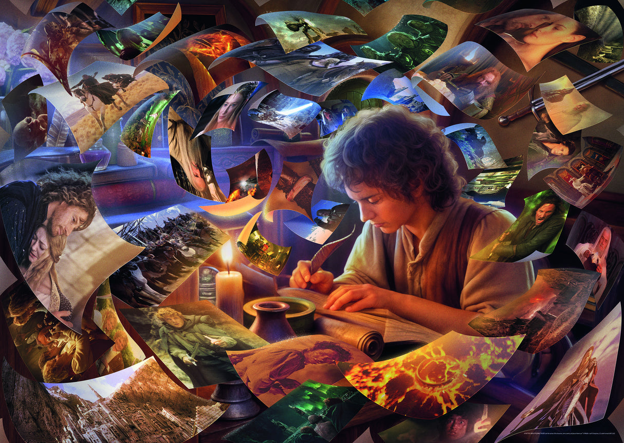 Ravensburger: The Lord of the Rings Frodo's Journey Puzzle - 1000 Piece