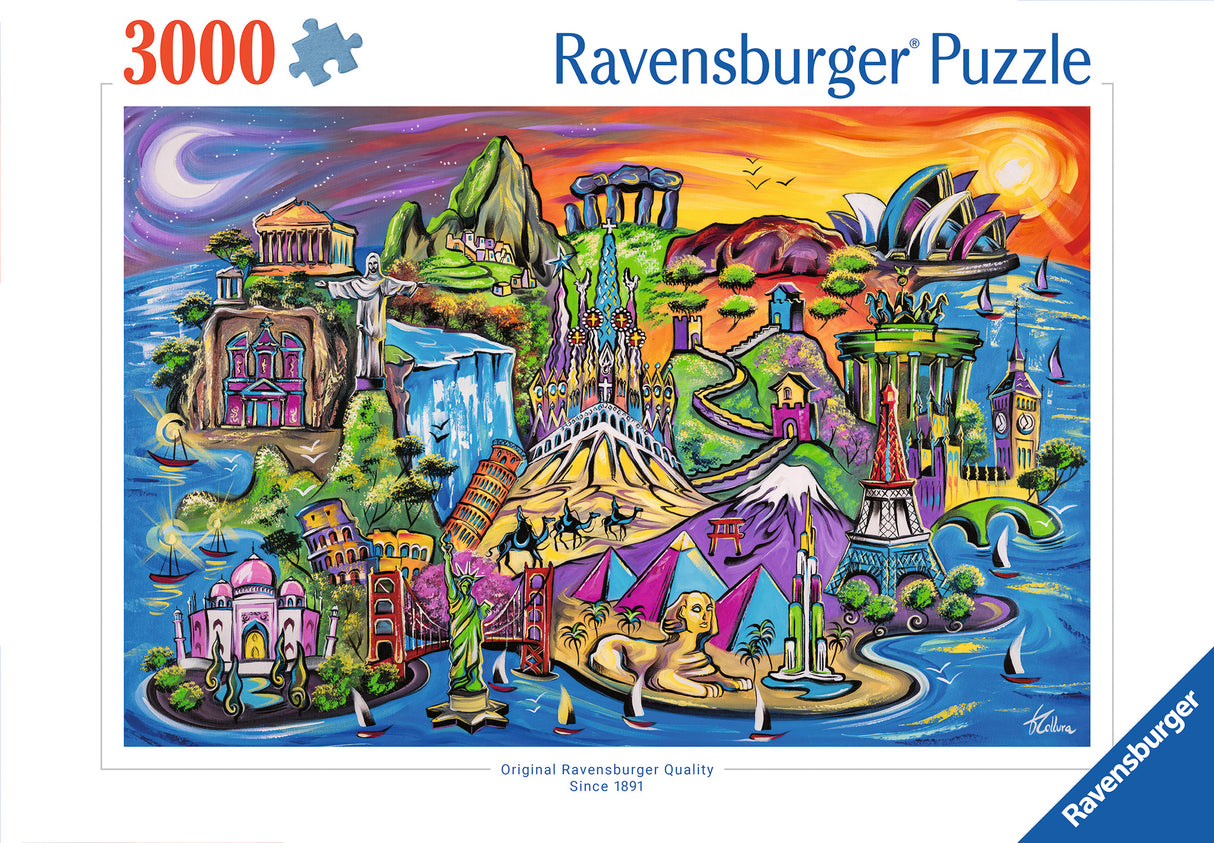 Ravensburger: Isle of Sights Puzzle - 3000 Piece