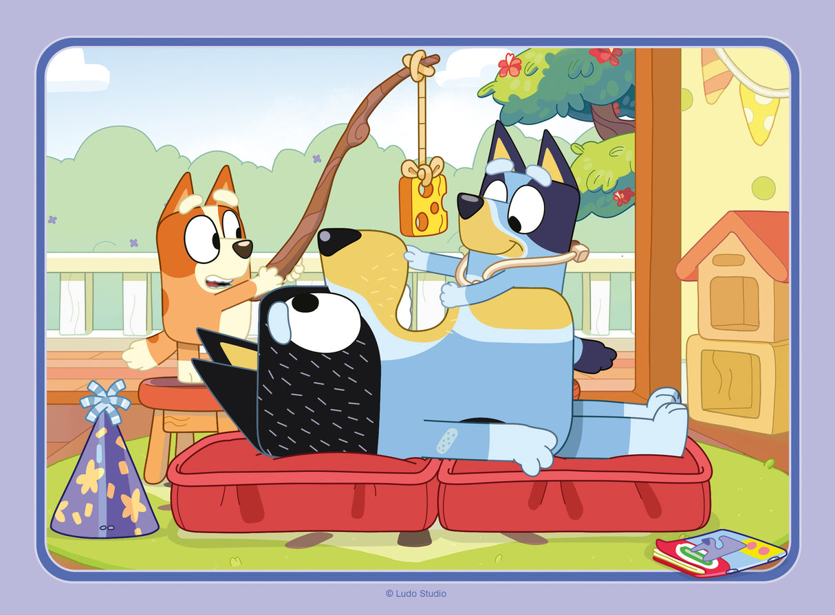 Ravensburger: Bluey Let's Do This Puzzle Set - 12/16/20/24 Piece