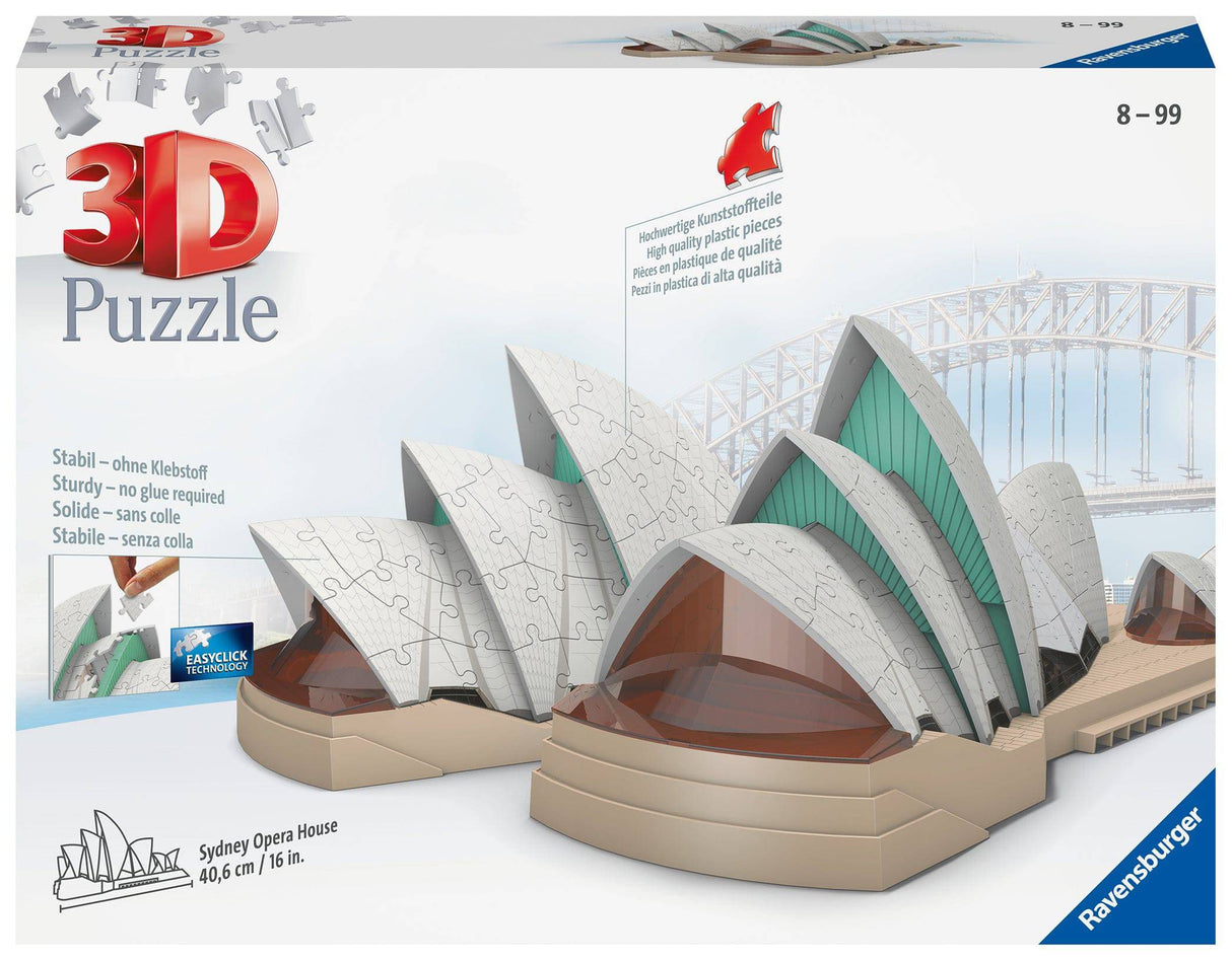 Ravensburger: 3D Puzzle Sydney Opera House - 237 Piece