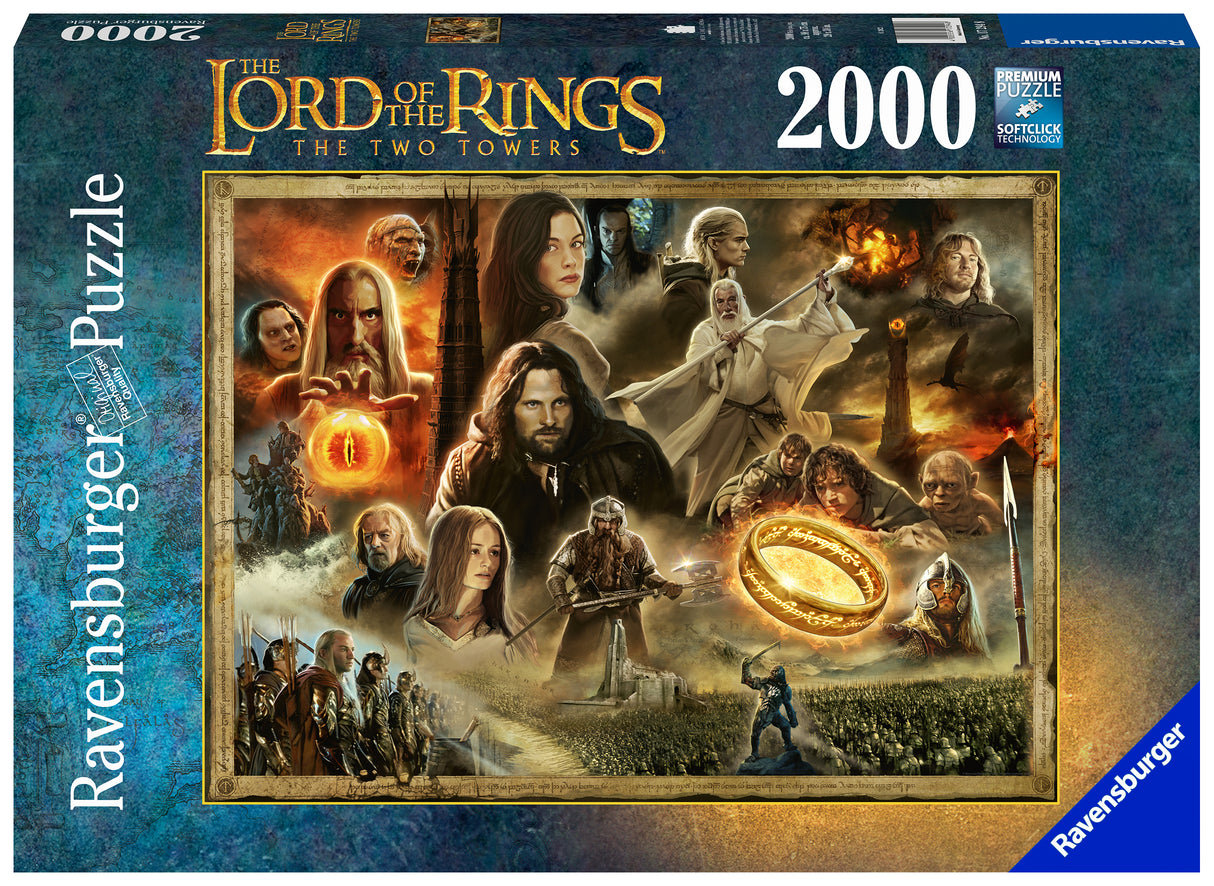 Ravensburger: Lord of the Rings Two Towers Puzzle - 2000 Piece