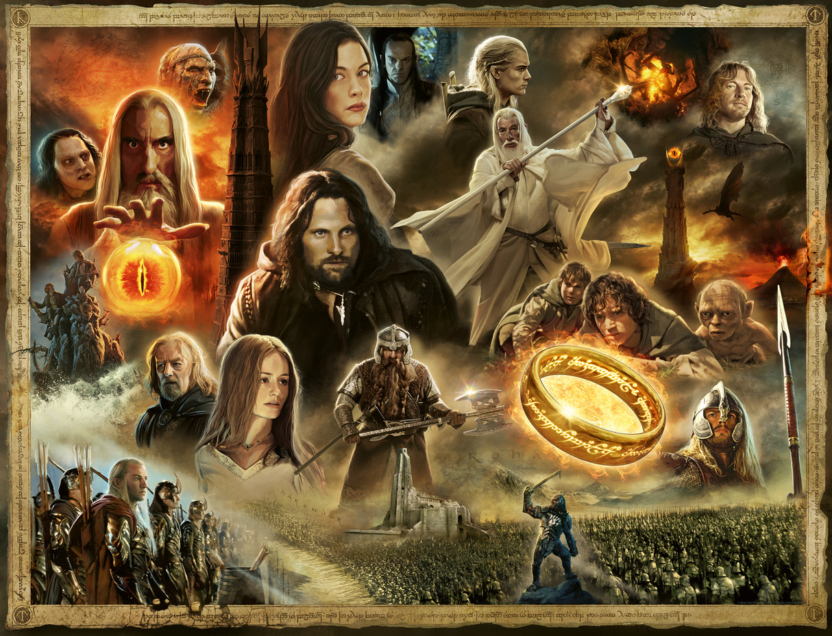 Ravensburger: Lord of the Rings Two Towers Puzzle - 2000 Piece