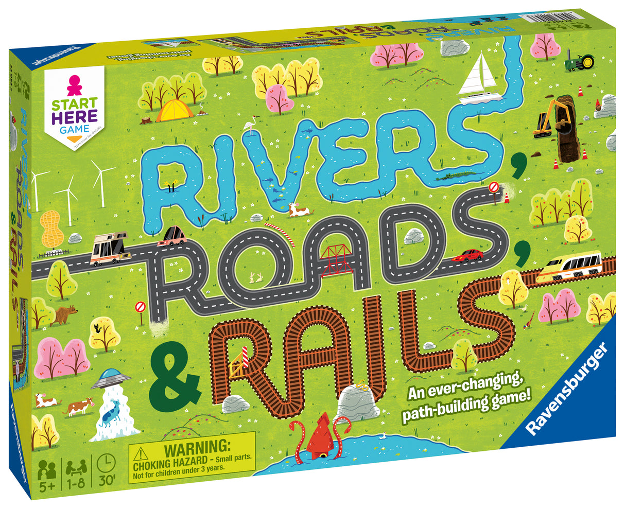Ravensburger: Rivers Roads & Rails Game