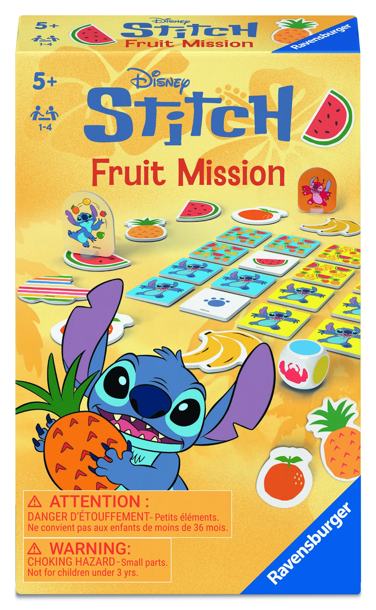 Ravensburger: Disney Stitch Fruit Mission Game