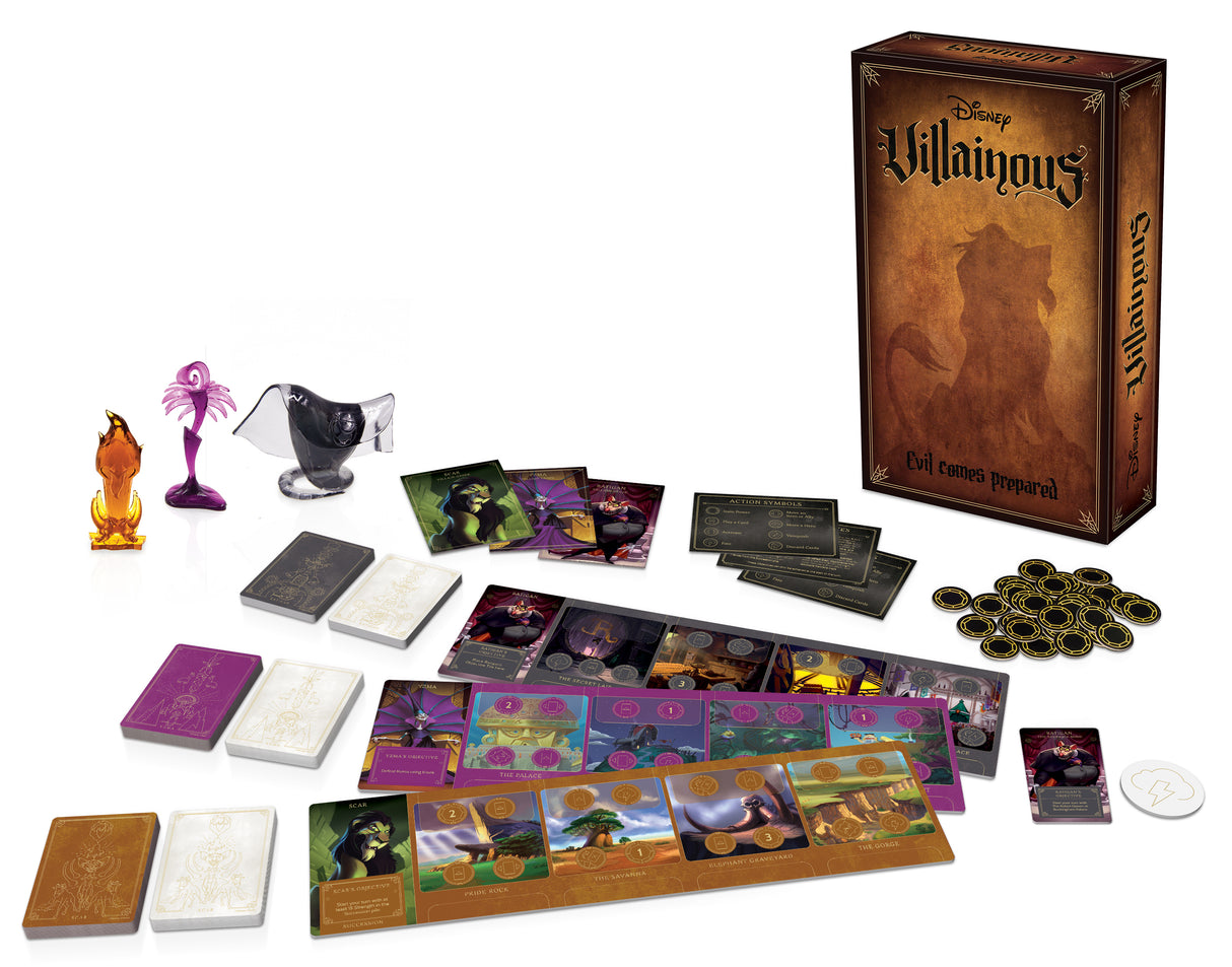 Ravensburger: Disney Villainous Evil Comes Prepared Game (Stand-Alone Expansion)