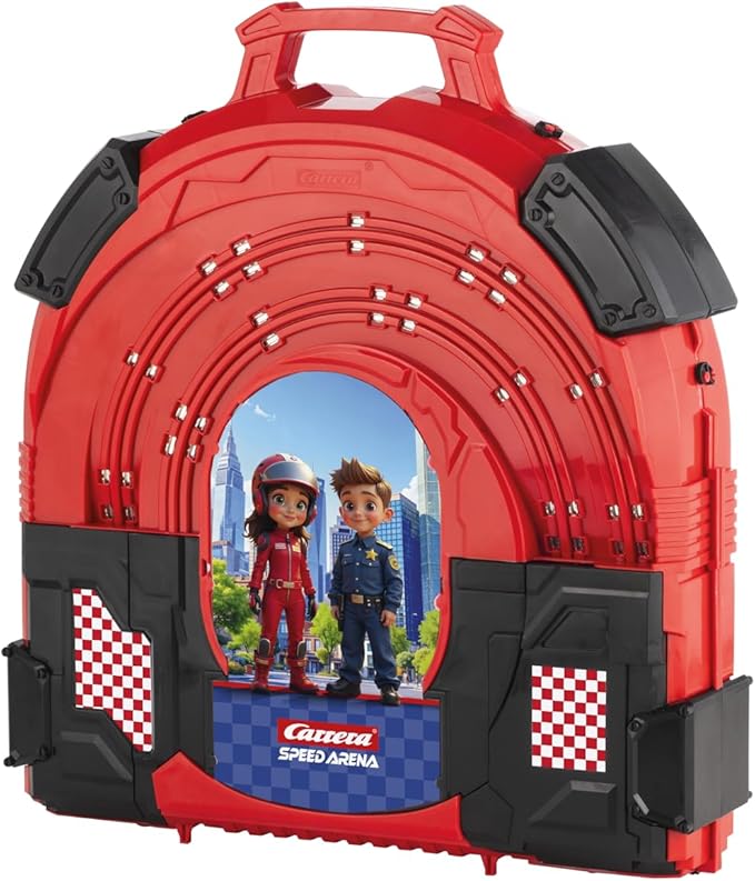 Carrera: Speed Arena Police Chase - Portable Slot Car Set