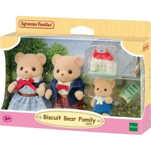 Sylvanian Families: Biscuit Bear Family