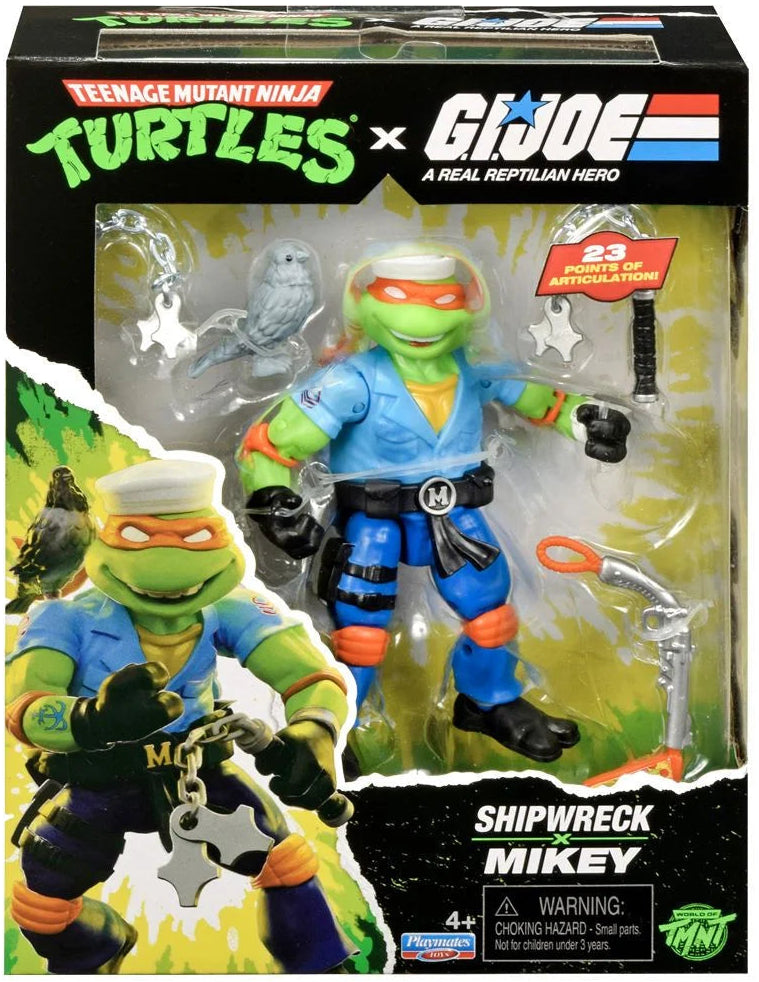 Teenage Mutant Ninja Turtles X G.I. Joe - Shipwreck x Mikey