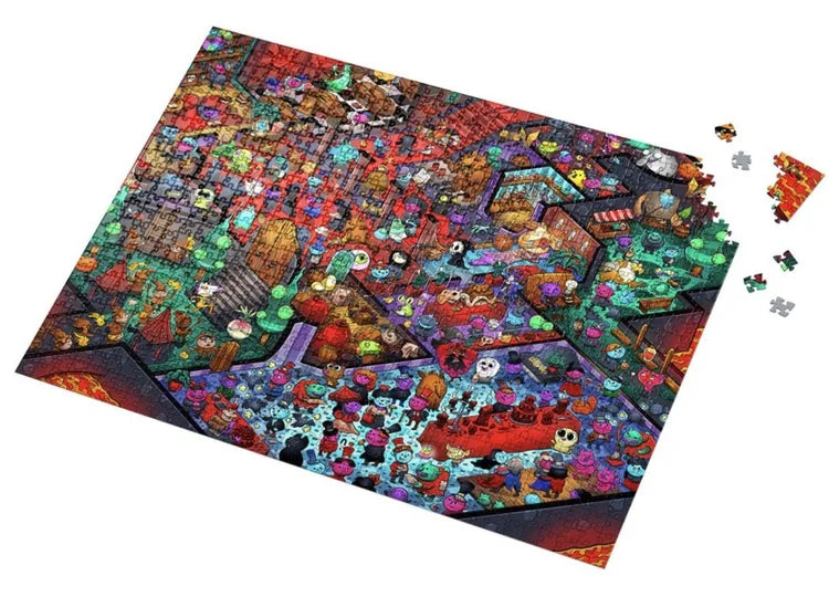 Vizzles Dracula's Mansion 1000pc Jigsaw Puzzle