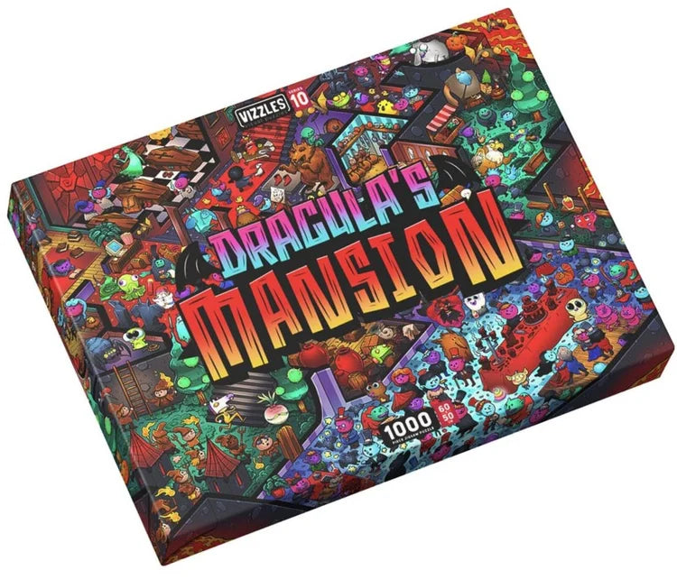 Vizzles Dracula's Mansion 1000pc Jigsaw Puzzle