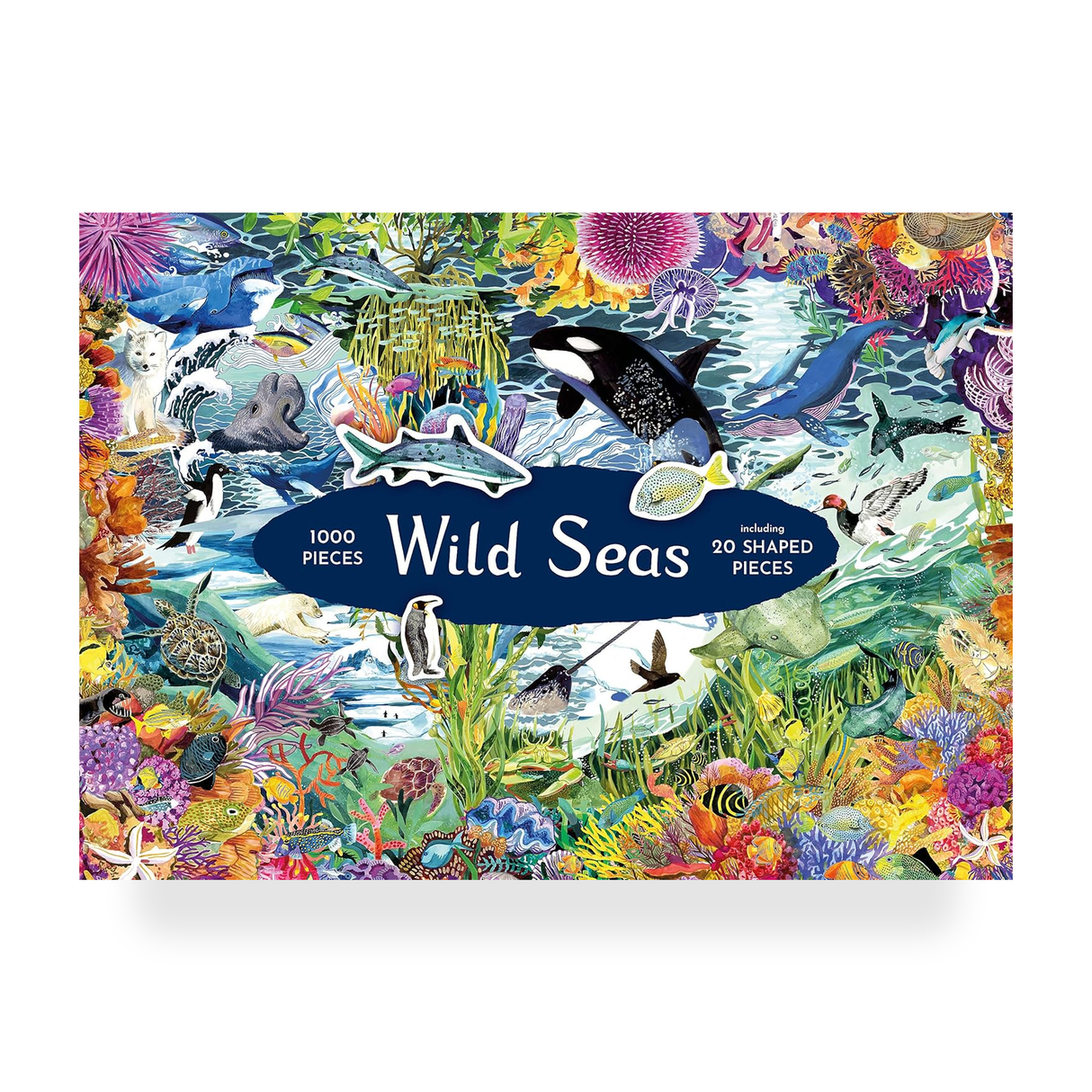 Wild Seas Jigsaw - 1000 Piece Jigsaw Puzzle