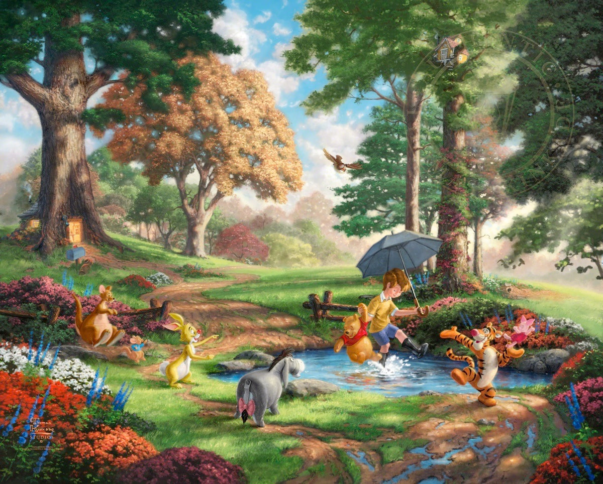 Harlington Thomas Kinkade PQ Disney Winnie the Pooh I 1000 pieces