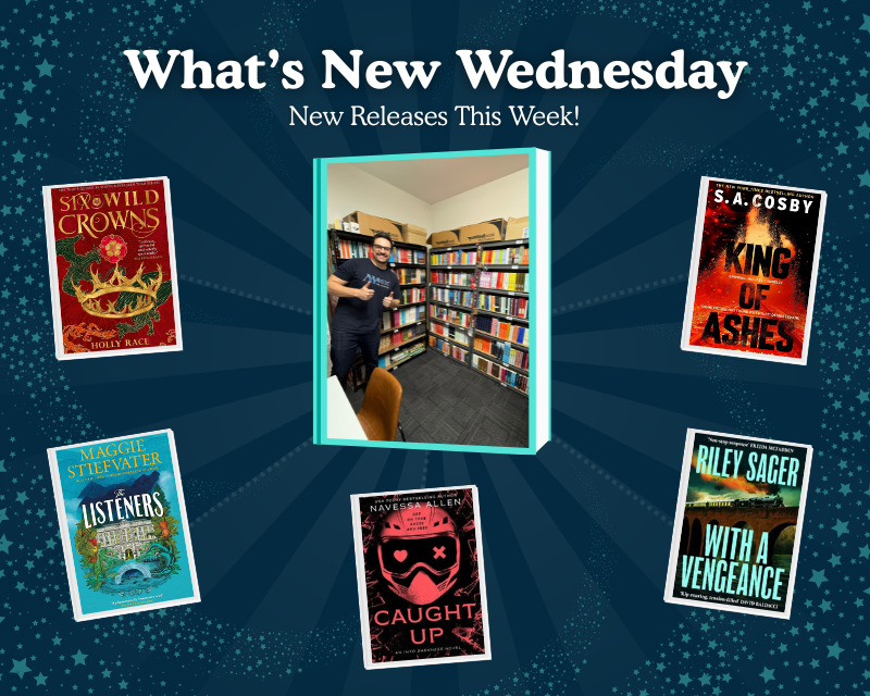 Stack of new release books