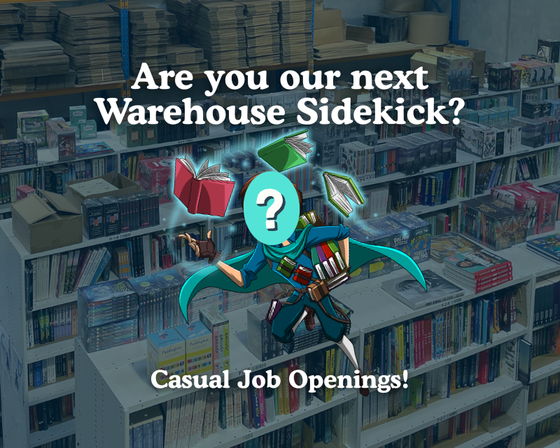 Job Openings! Are you our next Warehouse Sidekick?