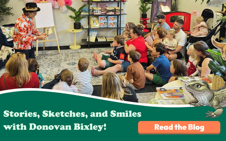 🦖 A Very Special Morning with Donovan Bixley