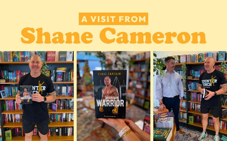 Shane Cameron visits Book Hero