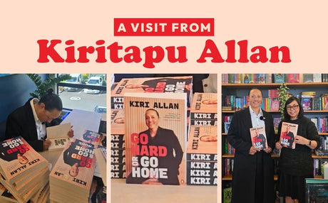 Kiritapu Allan visits Book Hero
