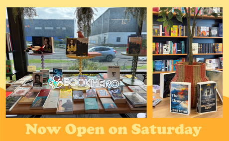 We're now open on Saturday!