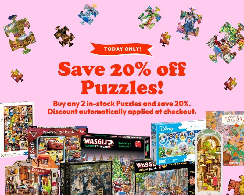 24 Days of Christmas at Book Hero: Day 10 - 20% Off Puzzles when you buy 2 or more!
