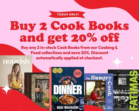 24 Days of Christmas at Book Hero: Day 14 - 20% Off Cook Books when you buy 2 or more!