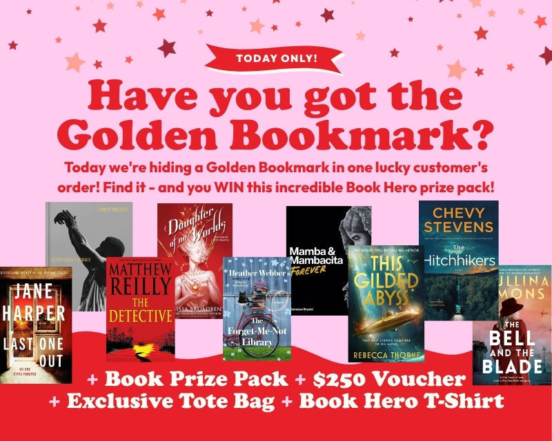 24 Days of Christmas at Book Hero: Day 17 - Golden Bookmark