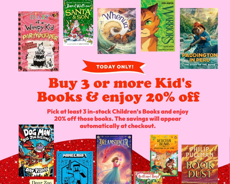 24 Days of Christmas at Book Hero: Day 2 - Buy 3 & Save 20% Off Children's Books
