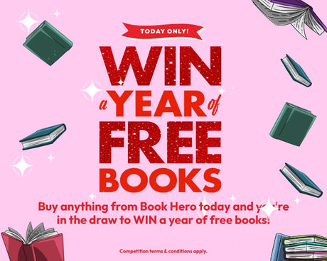 24 Days of Christmas at Book Hero: Day 5 - Win a Year of Free Books