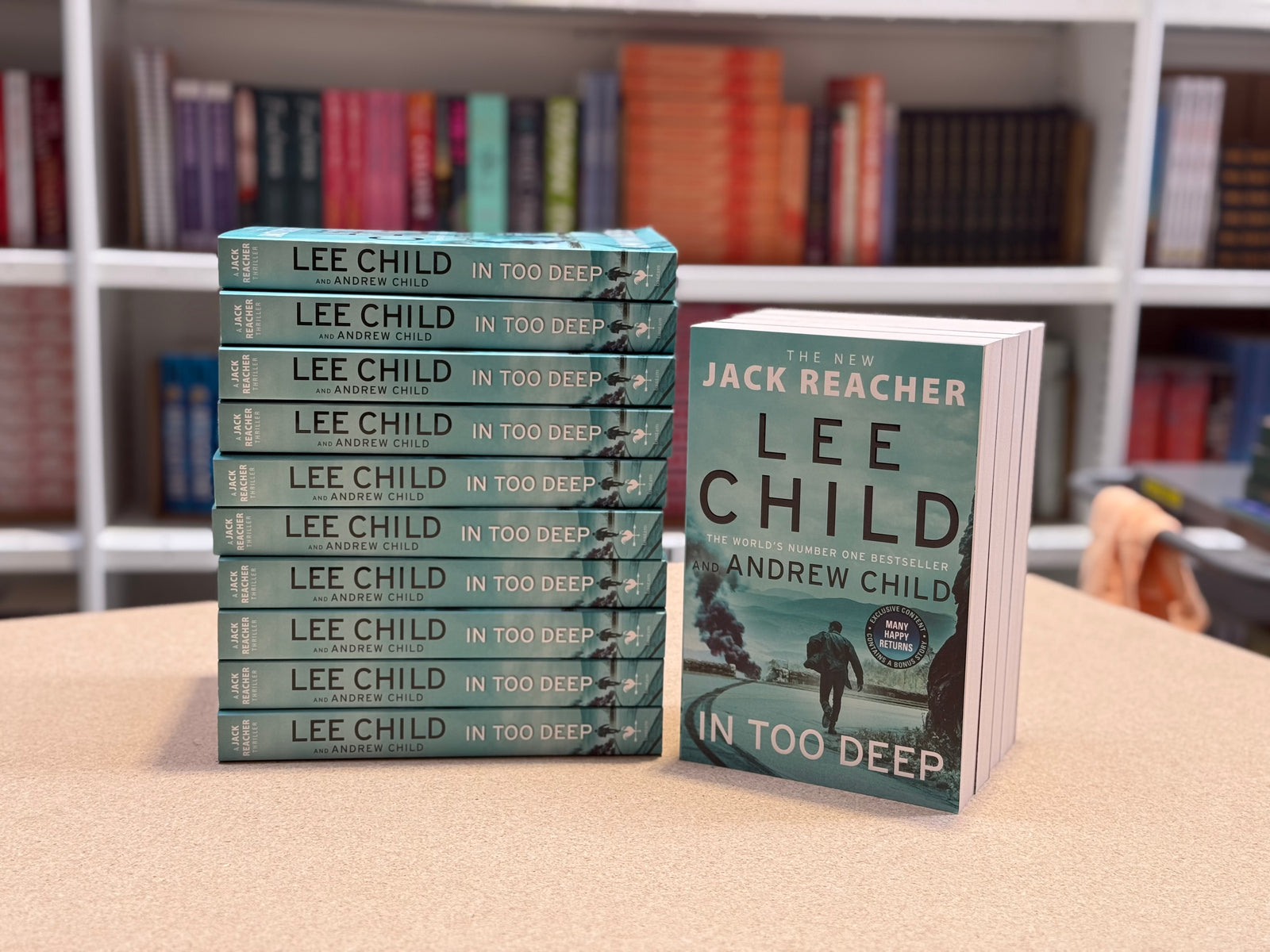 Lee Child's latest Jack Reacher now shipping!