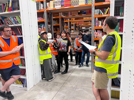 Massey University visits Book Hero HQ