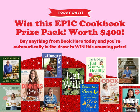24 Days of Christmas at Book Hero: Day 22 - Win an epic Cookbook Prize Pack