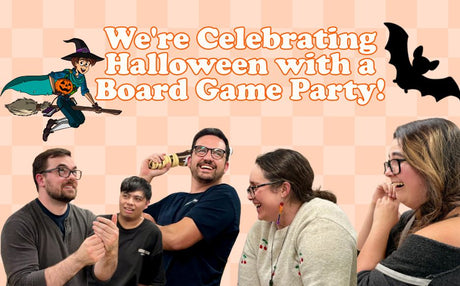 We're Celebrating Halloween with a Board Game Party