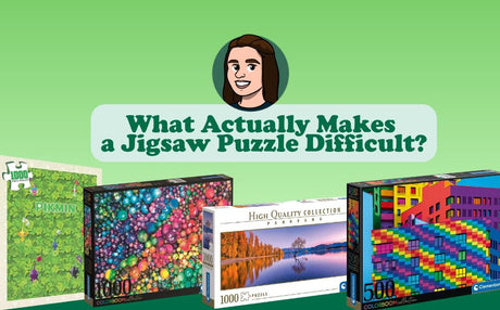 What Actually Makes  a Jigsaw Puzzle Difficult?