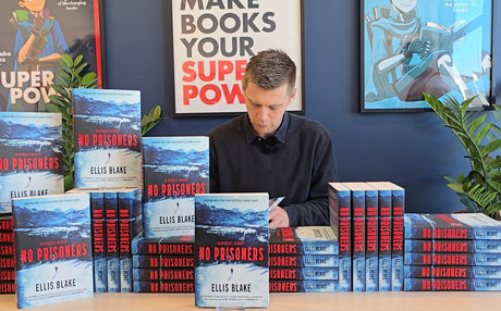Ben Sanders/Ellis Blake visits Book Hero