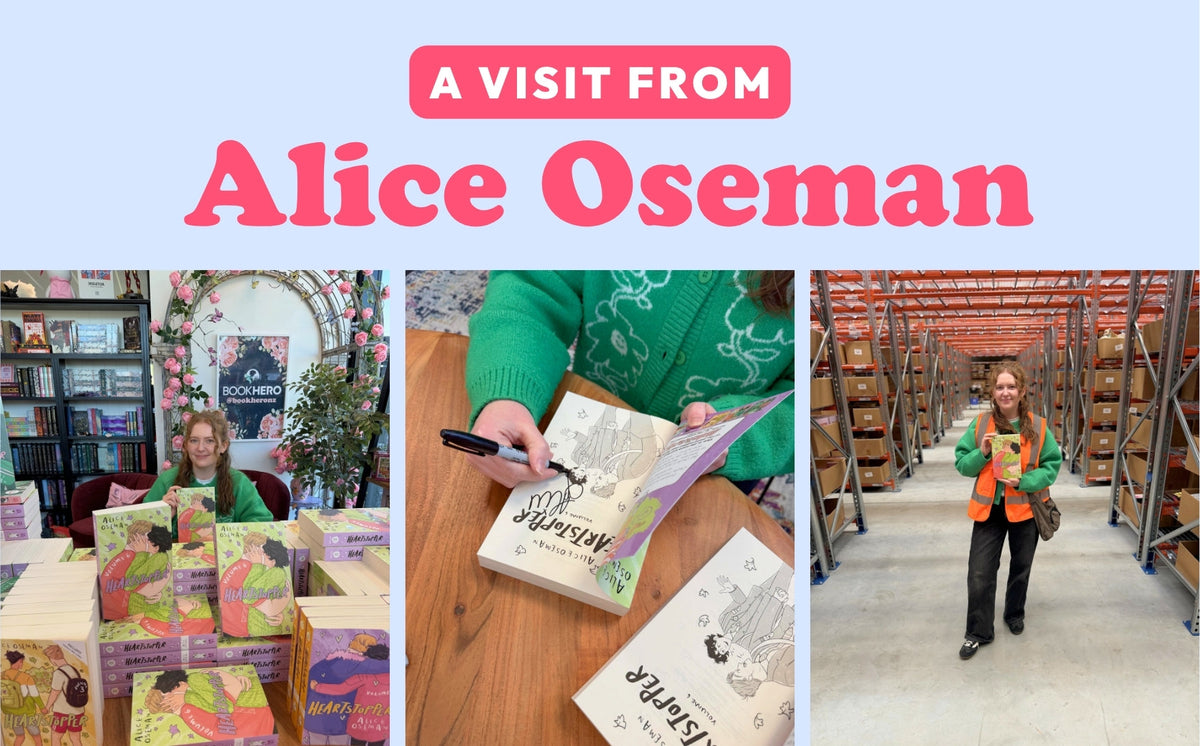Heartstopper's Alice Oseman visits Book Hero